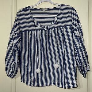 Madewell Striped Blouse